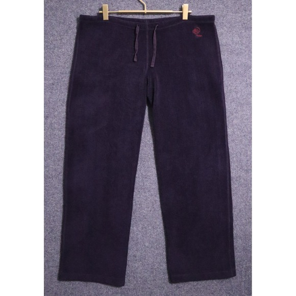Patagonia Pants Women 36x29 Purple Straight Relaxed Fleece Hiking Camping EUC - Picture 1 of 5